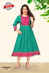 Bansuri Vol 1 By Beauty Rayon Printed Anarkali Kurtis Wholesale Market In Surat With Price
